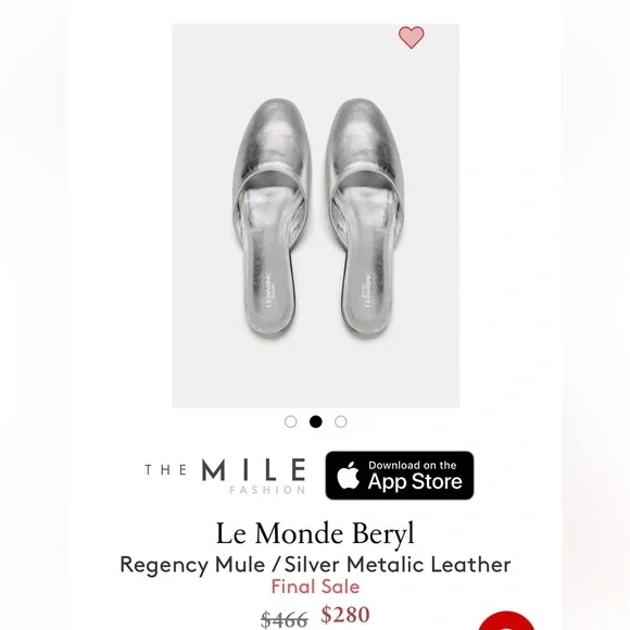 Le Monde Beryl Mule - Picture 2 of 5